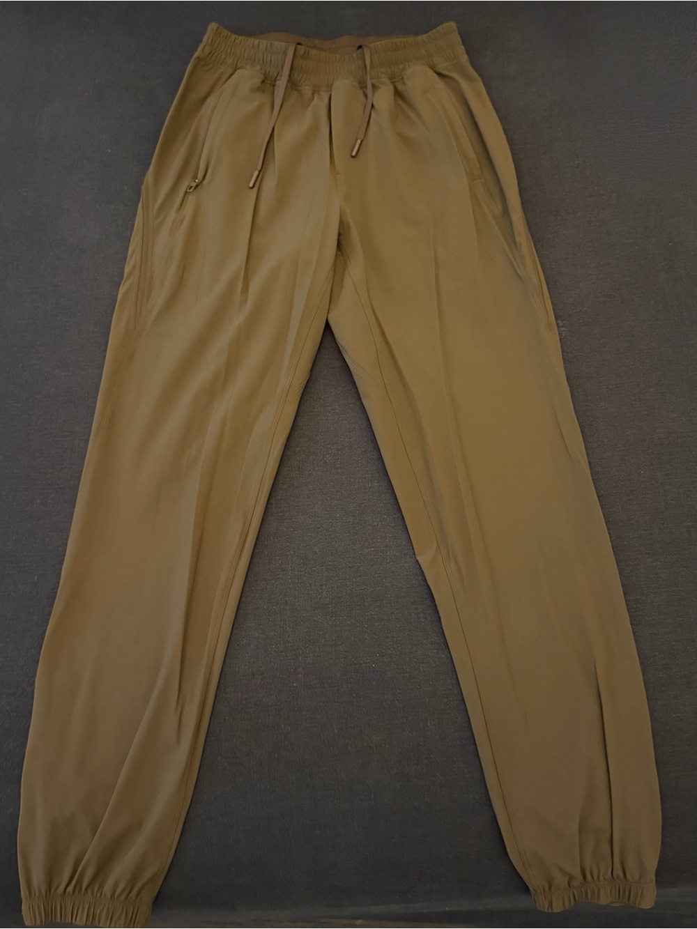 Men's Lululemon Pace Breaker Elastic-Waist Jogger Pants - brown - XS